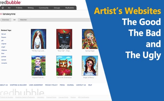 Artist’s Websites – The Good, The Bad, and The Ugly