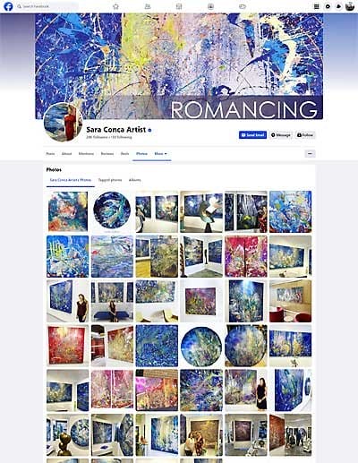 Facebook Artist Photo Album