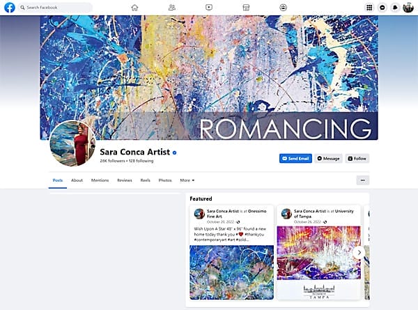 How to create an artist page on facebook