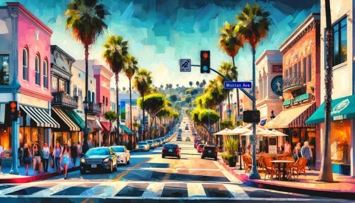 Santa Monica Montana Avenue Art Walk