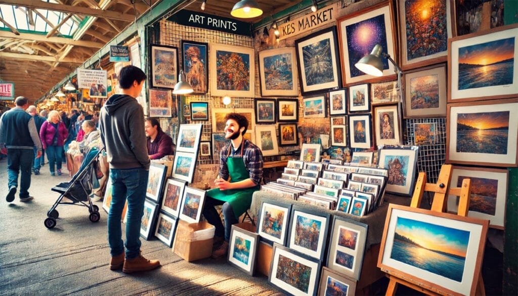 How to make prints of your art to sell