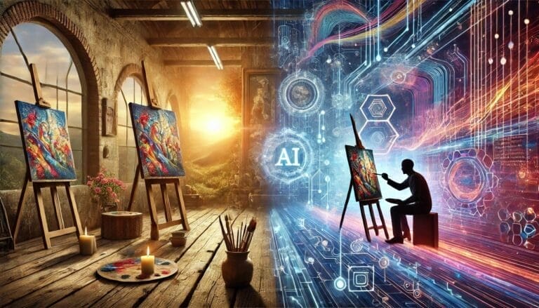 How Traditional Visual Artists Can Thrive in the Age of AI