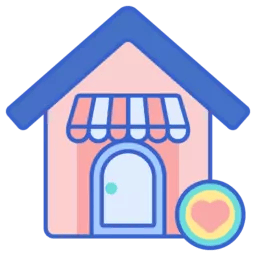 Boutique store icon